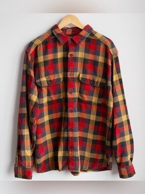 Woolrich Men’s Plaid Flannel Shirt XL